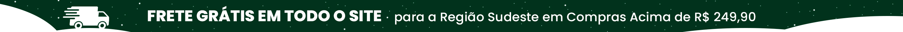 Banner Frete Gratis Região Sudeste